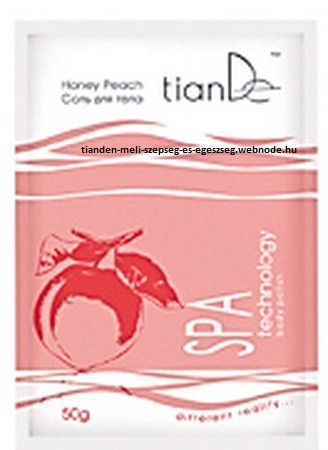 „Mézes őszibarack” testápoló só 